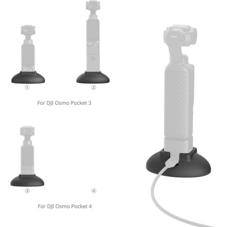 SmallRig 6008 - 2x podstawka / baza montażowa do DJI Osmo Pocket 4 / 3 - zawartość zestawu